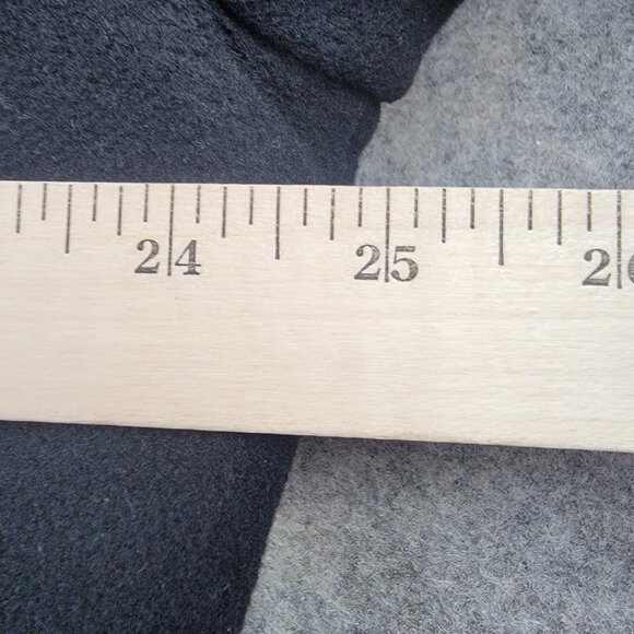 Calvin Klein Coat Womens 1X Black Pea Coat Wool Nylon Cashmere Blend - Picture 15 of 16